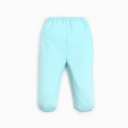 Sliders for a girl, mint color, height 62-68 cm-3