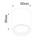Ceiling light Feron ML179, IP20, GU10, 35 W, 80x80x84 mm, white color