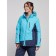 Ski jacket female winter, size 58, blue color
