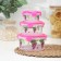 A set of plastic containers “grapes”, 3 pcs: D = 8.5; eleven; 14 cm, color mix