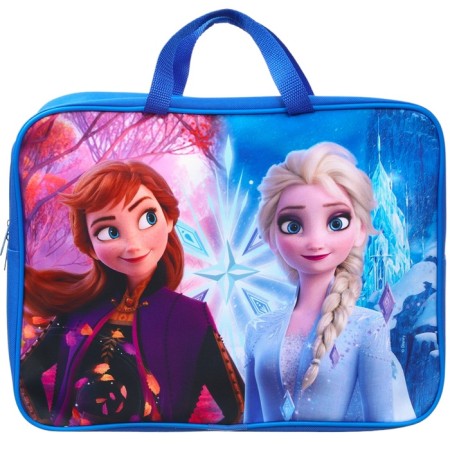 Folder with handles textile A4, 350x270x100 mm, cold heart-4