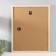 MDF photo frame "Ellis" 40x50 cm, with a paspartm, natural (plastic screen)