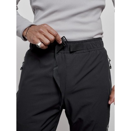 Warm pants, size 56, black color-9