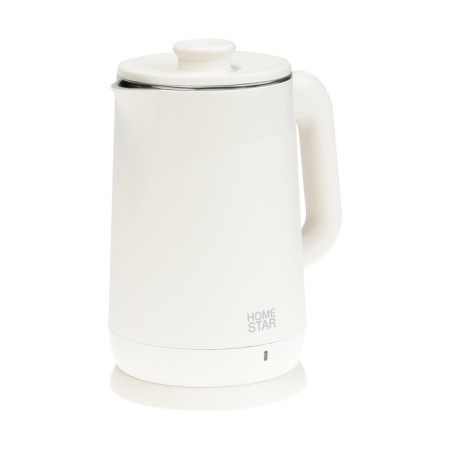 Electric kettle Homestar HS-1006, plastic, flair, 1.8 l, 1500 watts, beige