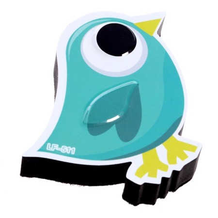 Magnetic sponge for marker board "Bird", 2x10x9 cm-3