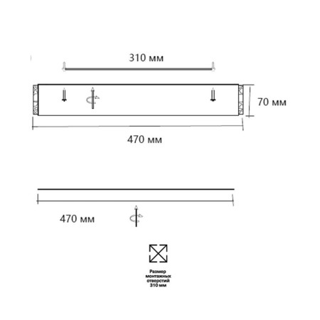Felice LED 65W 3000-6000K D470 IP20.-8