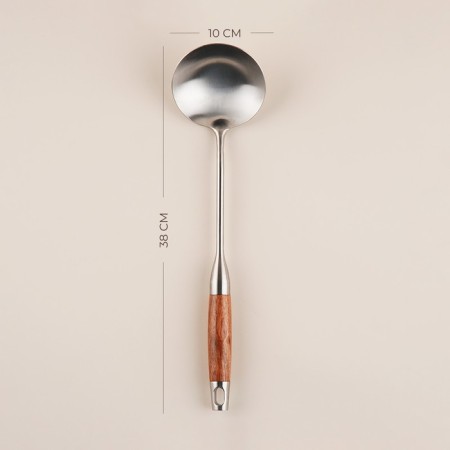 Stainless steel lactic SL Home “Rustik”, 38 × 10 cm, silver color-1