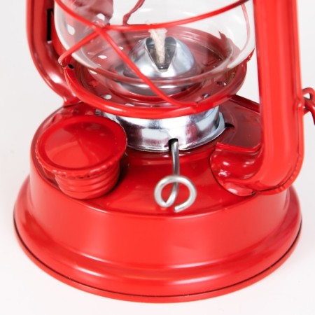 Kerosene lamp decorative red 9.5x12.5x19 cm risalux-3