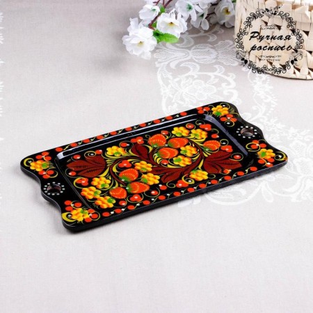 Sukharnitsa "Standard", 30 × 15 cm, Khokhloma, mix