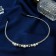 Hair rim "lira" pearls, 0.5 cm