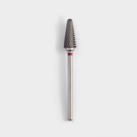 Cure cut -shaped mill for manicure “cone”, fine cut, 6 × 15 mm, in a plastic case-1