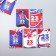 Cardboard Biro "February 23. Stars" set 10 pcs (5 types) 4x6 cm