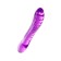 Bilateral phallimitator A-Toys By Toyfa Frica, TPE, Violet Color, 23 cm