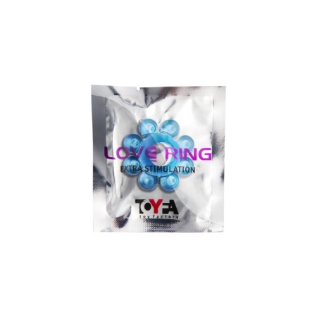 Erective ring on the penis Toyfa, TPE, Blue-1