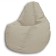 The hand-bag “Pear” Positive Karat, size l, diameter 80 cm, height 100 cm, velor, white color