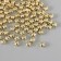 Beads for creativity plastic "Stars" set of 150 pcs gold 0.6x0.6x0.4 cm