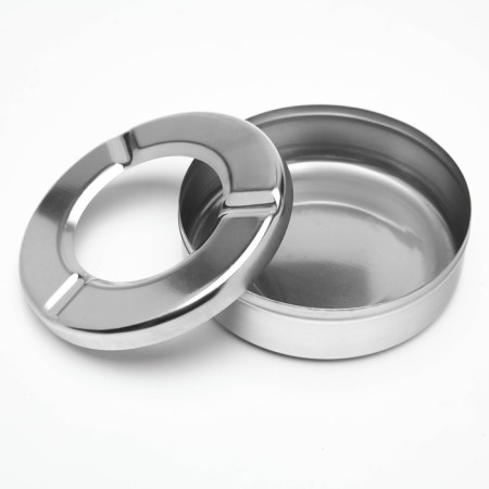 Stainless steel ashtray, 11 x 3.7 cm-1