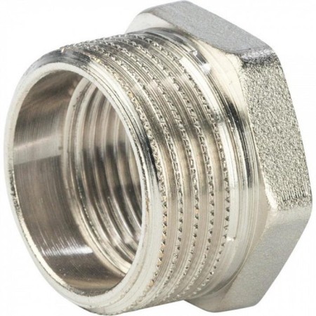 Futorka Stout SFT-0029-003814, 3/8 "x1/4", outdoor/internal carvings, nickelized brass-2