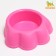 Figure plastic bowl 26.5 x 24 x 8.5 cm, pink
