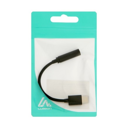 Luazon adapter, from Type-C to Jack 3.5, black-4