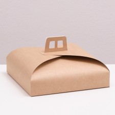 Box under the gentor, craft, 23 x 23 x 7 cm