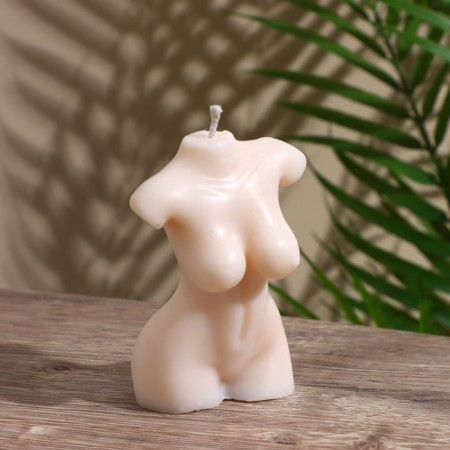 Candle "Women's Body" 6x3x10 cm, soy wax mix-2