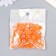 A set of beads for creativity Plastic "Star. Orange mother of pearl" set 20 grams 1.1x1.1x0.4 cm 929198