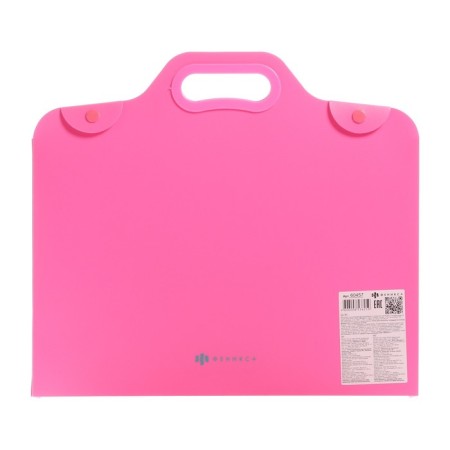 Folder with handles plastic A4, 370 x 300 x 110 mm, with a cut handle, Phoenix "Bunny"-3