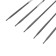 Saching knitting needles Ergonomics Carbon 3.0 mm/20 cm, 5 pcs. packaged