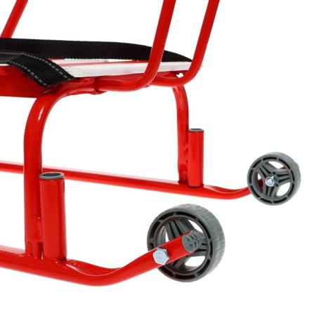Sled "Timka 5 comfort", red color-3