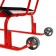 Sled "Timka 5 comfort", red color
