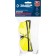 Glasses Protective bison proton 110482, open type, increased lens, yellow