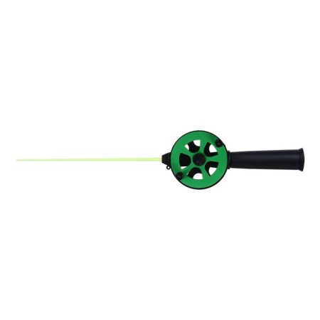 Winter fishing rod "Profi" UP-2, pen Plastic, whip polycarbonate, green color-1