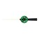 Winter fishing rod "Profi" UP-2, pen Plastic, whip polycarbonate, green color