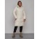 Coat insulated winter female, size 46, color light-beige