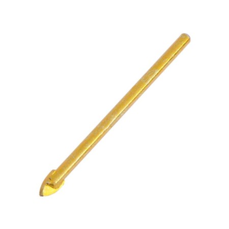 Ceramics drill, carbide scrap, cylindrical shank, 4 mm