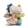 Soft toy Nici "Dragile Dragon", with a ring and a bell, 15 cm