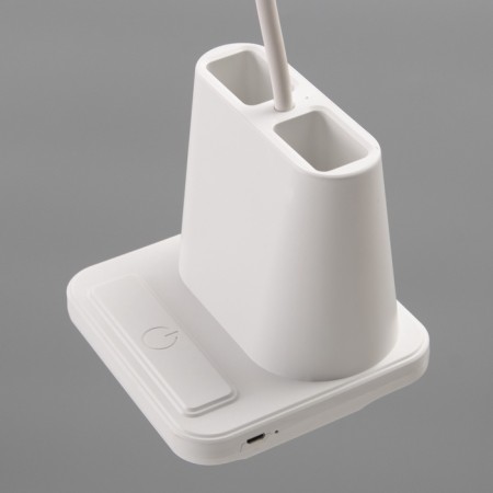 A tabletop lamp with a stand for the phone and pens, 2 compartments, 5W Led USB 2700-6500K-10