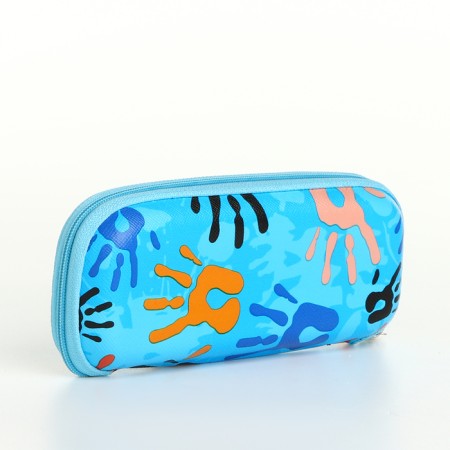 Lightning glasses case, blue color-1