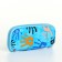 Lightning glasses case, blue color