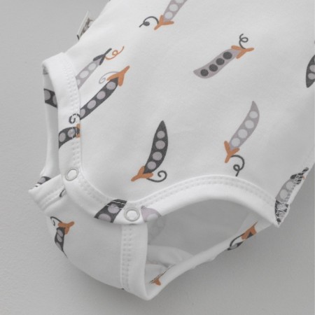 Kinderlitto Children's Kinderlitto kit, 3 objects, peas print, height 56-62 cm-3