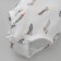 Kinderlitto Children's Kinderlitto kit, 3 objects, peas print, height 56-62 cm