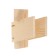 Holder for garden equipment, wall -mounted, under 1 tool, Greengo