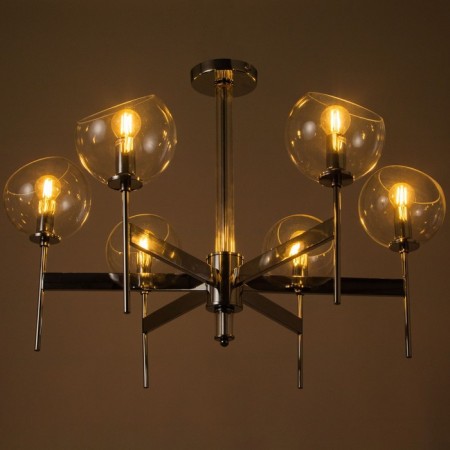 Chandelier 221001/6a ch chrome 6x40W E14 76x76x51cm-2