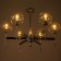 Chandelier 221001/6a ch chrome 6x40W E14 76x76x51cm