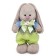 Soft toy "Bunny mi in a suit", 25 cm