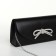 Female bag on a magnet, black color