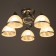 Caspian chandelier 5he27 40W chrome 56x56x22 cm Bayerlux