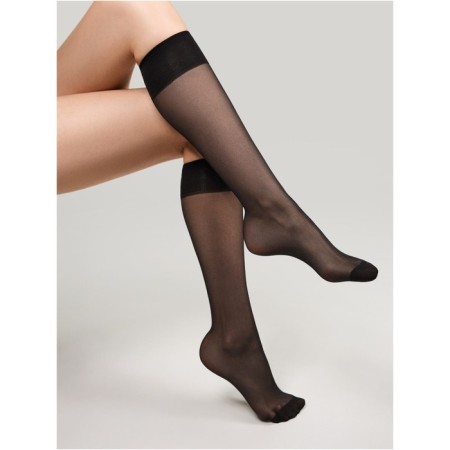 Golphs Women's Contte Elegant Tension 20, size 23-25, color Nero