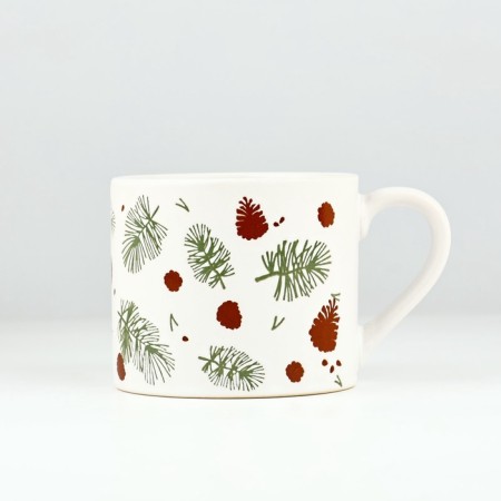 New Year. Ceramic “Winter Forest” mug, 320 ml-2